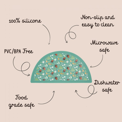 Tovaglietta in silicone - Volpe Crunchy