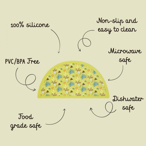 Tovaglietta in silicone - Dinosauro Cracky