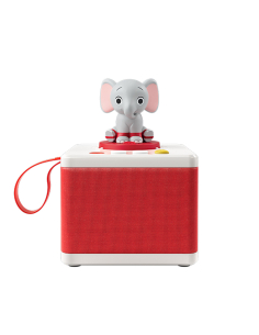 Faba Starter Set Bianco - Raccontastorie Cassa Audio Bluetooth e Personaggio Sonoro con 15 Brani