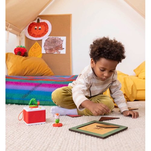 Faba Starter Set Bianco - Raccontastorie Cassa Audio Bluetooth e Personaggio Sonoro con 15 Brani