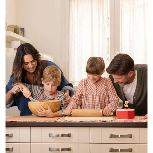 Faba Starter Set Bianco - Raccontastorie Cassa Audio Bluetooth e Personaggio Sonoro con 15 Brani