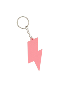 Portachiavi Silicone Thunder Pink