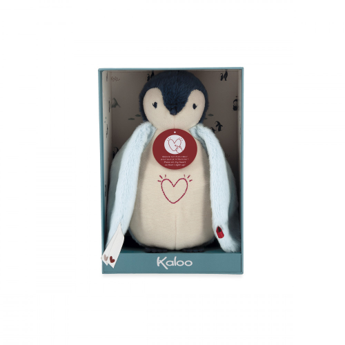 Luce Notturna Pinguino Peluche Blu