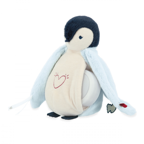 Luce Notturna Pinguino Peluche Blu