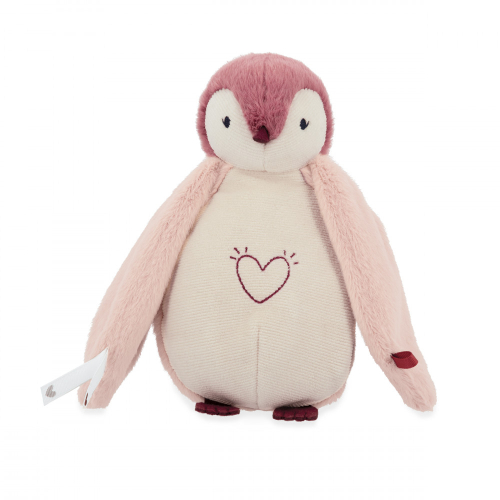 Luce Notturna Pinguino Peluche Rosa
