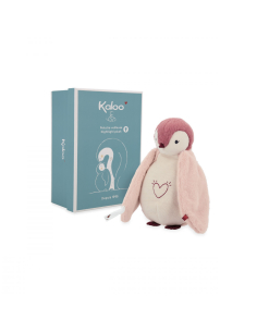Luce Notturna Pinguino Peluche Rosa