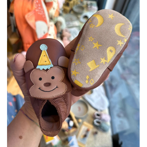 babbucce per i primi passi del tuo bimbo come fosse a piedi nu