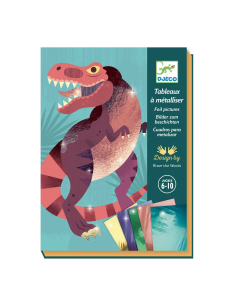 Gioco creativo da metallizzare - Dinosauri jurassic