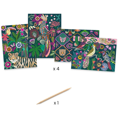 DISEGNI DA GRATTARE - ROCOCO