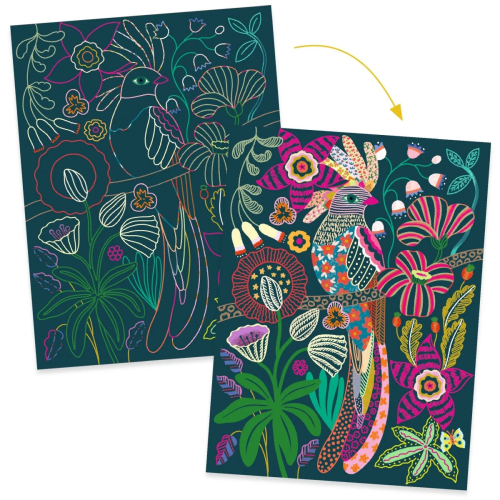 DISEGNI DA GRATTARE - ROCOCO