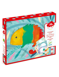 Kit di pittura con le dita piccoli scarabocchi