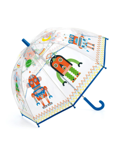 Ombrello trasparente - Robots