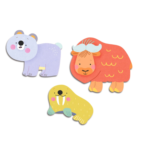 I miei primi adesivi - Animali della banchisa I miei primi adesivi - Animali della banchisa