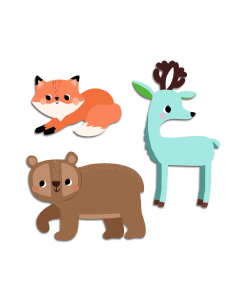 I miei primi adesivi - Animali del bosco 2