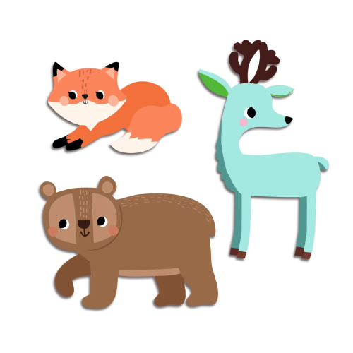 I miei primi adesivi - Animali del bosco I miei primi adesivi - Animali del bosco