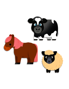 I miei primi adesivi - Animali della fattoria 2