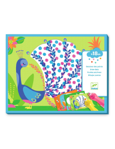 Kit di pittura con i pennarelli Pois - Animali