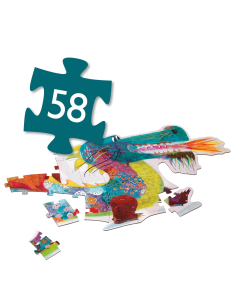 Puzzle gigante Dragone Leon - 58pz 2