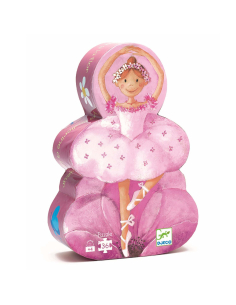 Puzzle Silhouette - La Ballerina col fiore - 36 pezzi