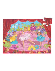 Puzzle Silhouette - La Ballerina col fiore - 36 pezzi 2