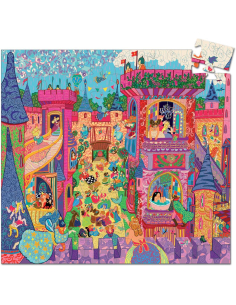 Puzzle Silhouette - Castello delle fiabe - 54 pezzi 2