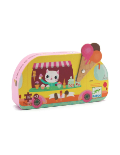 Puzzle Silhouette - Gelataio - 16 pezzi
