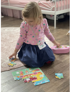 Puzzle Silhouette - Gelataio - 16 pezzi 2