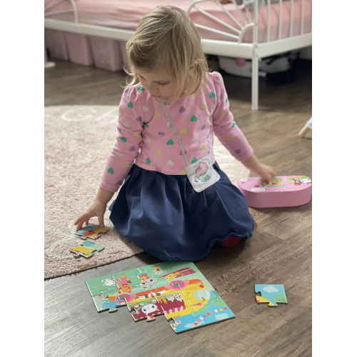 Puzzle Silhouette - Gelataio - 16 pezzi