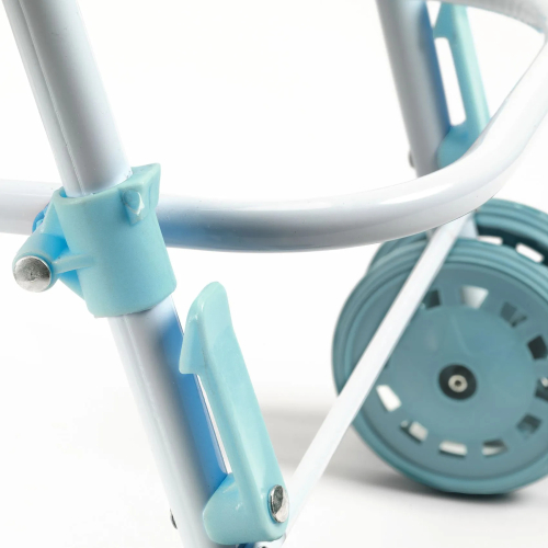 Passeggino pieghevole in metallo - 44 cm