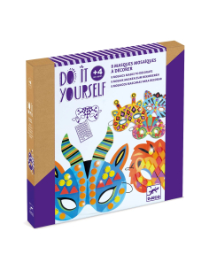 Kit Fai da Te - Crea maschere mosaici animali