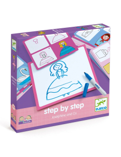Step by step - Impara a disegnare gli animali Joséphine & Co.