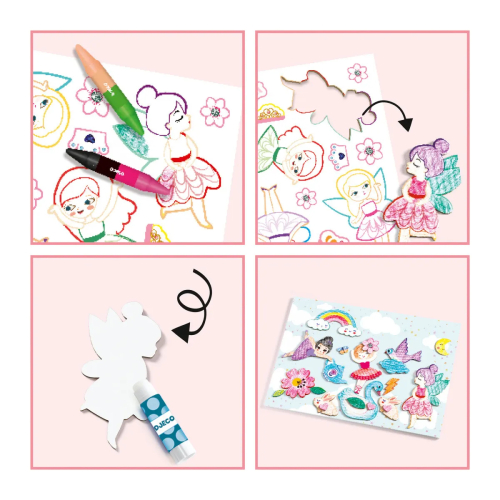 Kit creativo - Creiamo il mondo - Girls - 100 forme Kit creativo - Creiamo il mondo - Girls - 100 forme