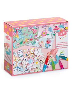 Kit creativo - Creiamo il mondo - Girls - 100 forme