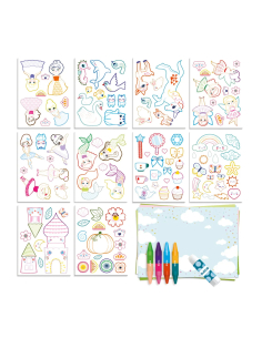 Kit creativo - Creiamo il mondo - Girls - 100 forme 2