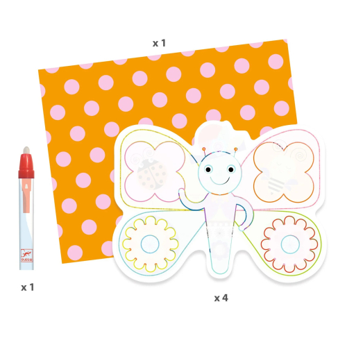 Disegni magici da colorare con acqua - Animalo-Len