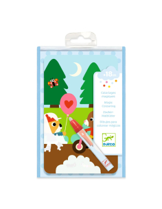 Disegni magici da colorare con acqua - Al parco