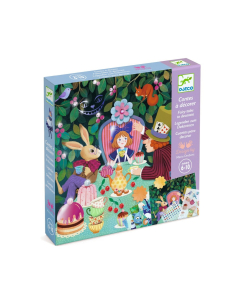 Kit creativo - Quadretti da decorare - Il paese delle meraviglie