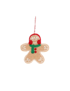 Decorazione Natalizia Pan di Zenzero con le cuffie