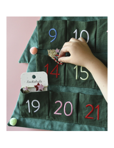 Clips per Capelli - Stripy Christmas Tree 2
