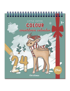 Calendario dell'Avvento da Colorare - Natale Magico