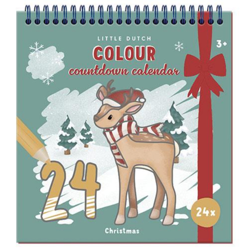 Calendario dell'Avvento da Colorare - Natale Magico