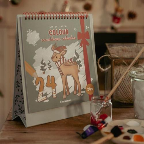 Calendario dell'Avvento da Colorare - Natale Magico