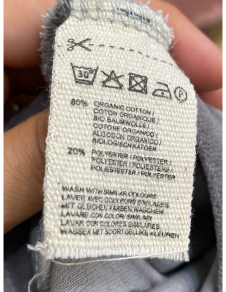 Tutina con piedini in Ciniglia Biologica - Rosa Ash Tutina con piedini in Ciniglia Biologica - Rosa Ash