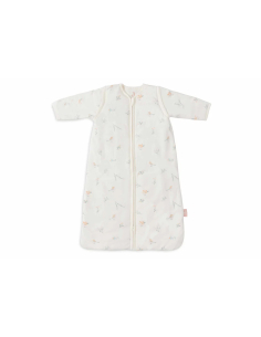 Sacco Nanna Invernale (tog 3.0 - 2.0) con Maniche Removibili 70 cm - Lovely Birds