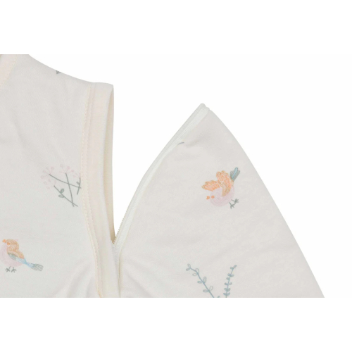 Sacco Nanna Invernale (tog 3.0 - 2.0) con Maniche Removibili 70 cm - Lovely Birds