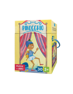 Puzzles 30 pezzi + libro - Pinocchio