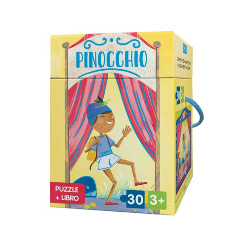 Puzzles 30 pezzi + libro - Pinocchio