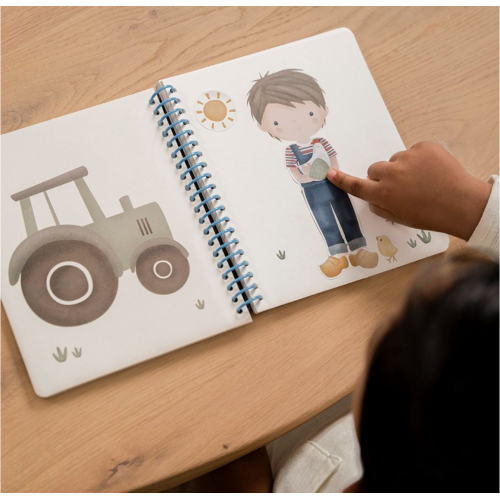 Dress me up - Libro creativo con stickers riposizionabili - Jim & Friends