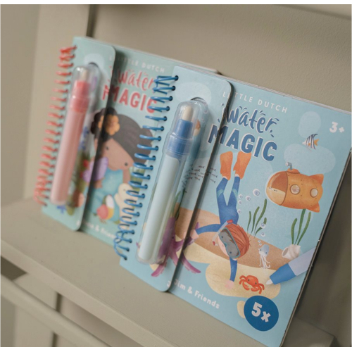 Libro magico da colorare con pennello acqua - Jim & Friends Libro magico da colorare con pennello acqua - Jim & Friends