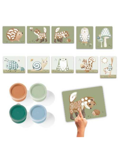 Set di pittura a dita - Forest Friends 2